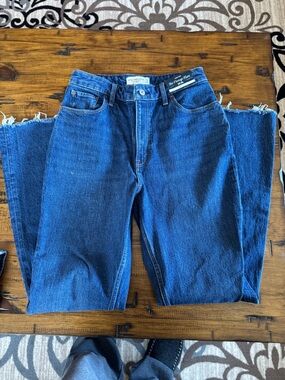 Abercrombie women’s vintage high rise flare jeans -
